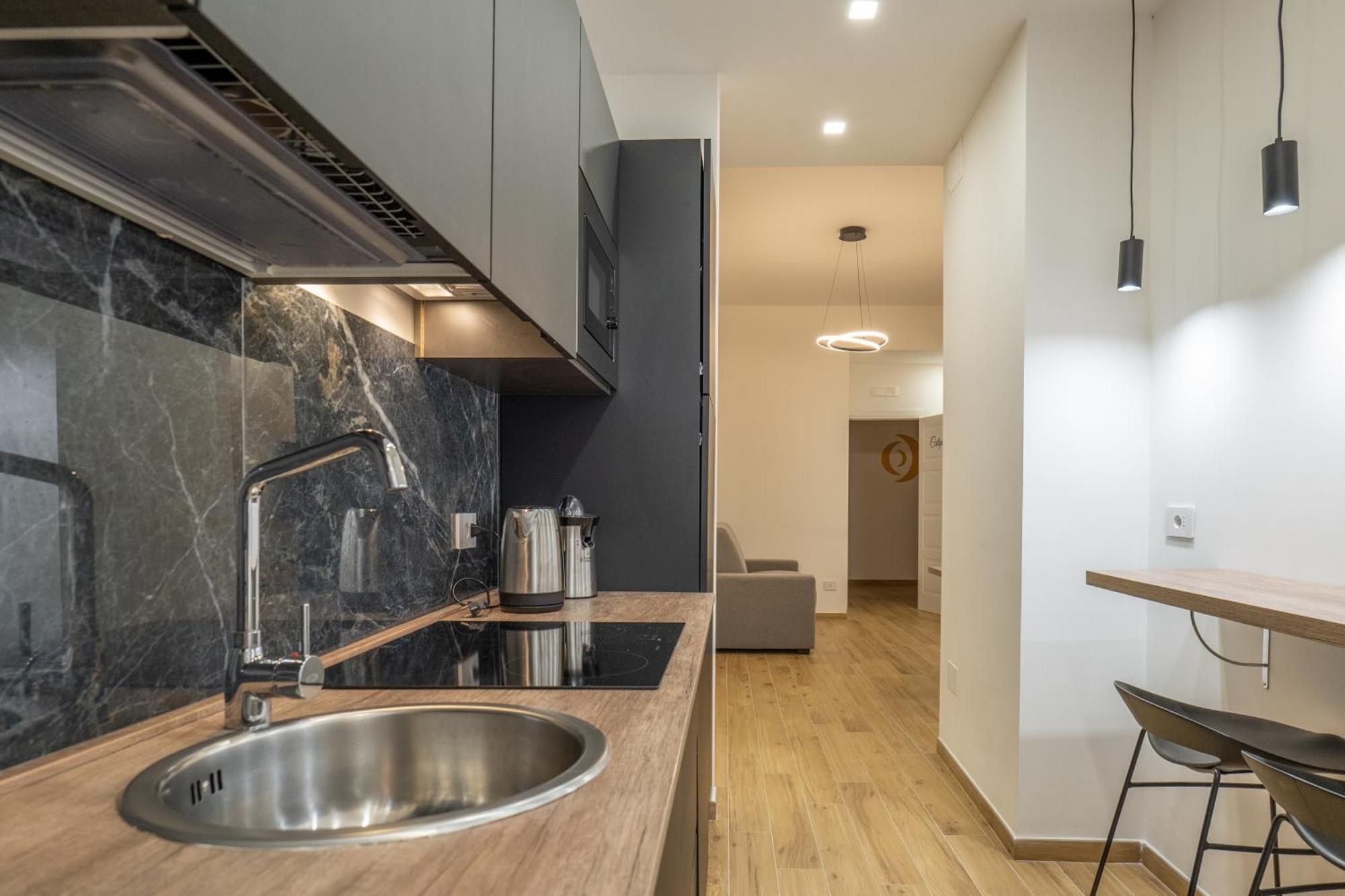 Ferienwohnung Three Moons Boutique House/Calypso Salerno Exterior foto